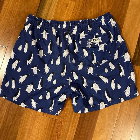 Trunks Surf and Swim Co Penguin Men’s M - Swimming Trunks- Like New - Picture 2 of 5